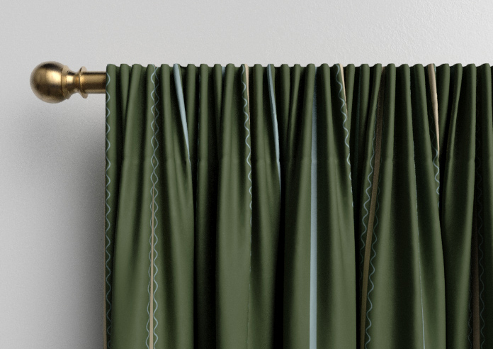 The British Stripe Co. Alfred, Chilterns No.1 - Made to Measure Curtains - Image 9